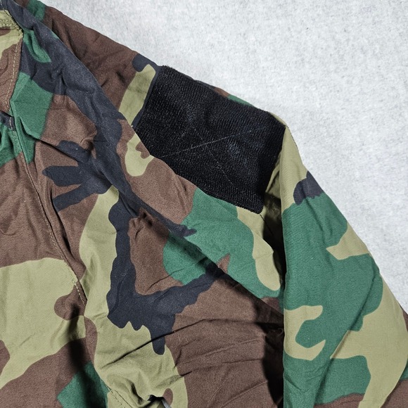 Nike Florida State Seminoles Camo Hooded Field Jacket Mens XL Woodland US Flag - Picture 9 of 9